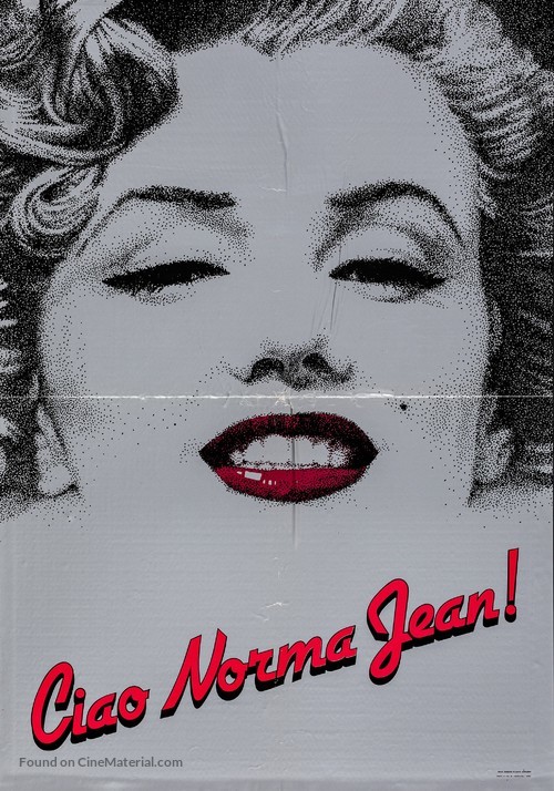 Goodbye, Norma Jean - Italian Movie Poster