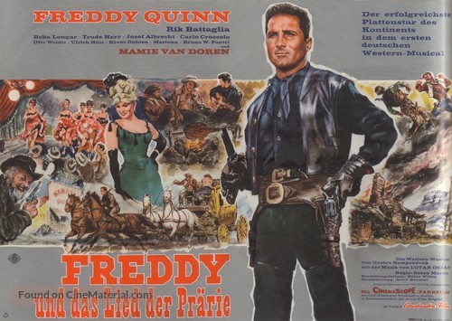 Freddy und das Lied der Pr&auml;rie - German Movie Poster