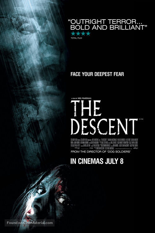 The Descent - British Movie Poster