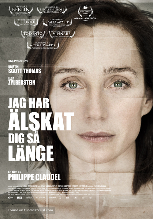 Il y a longtemps que je t&#039;aime - Swedish Movie Poster