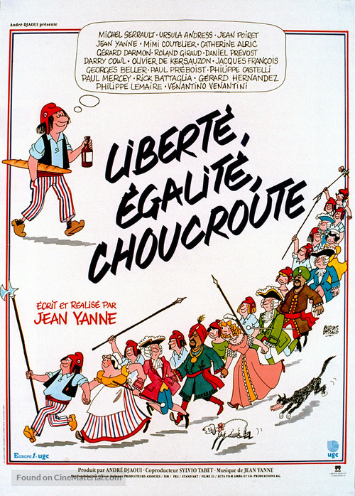Libert&eacute;, &eacute;galit&eacute;, choucroute - French Movie Poster