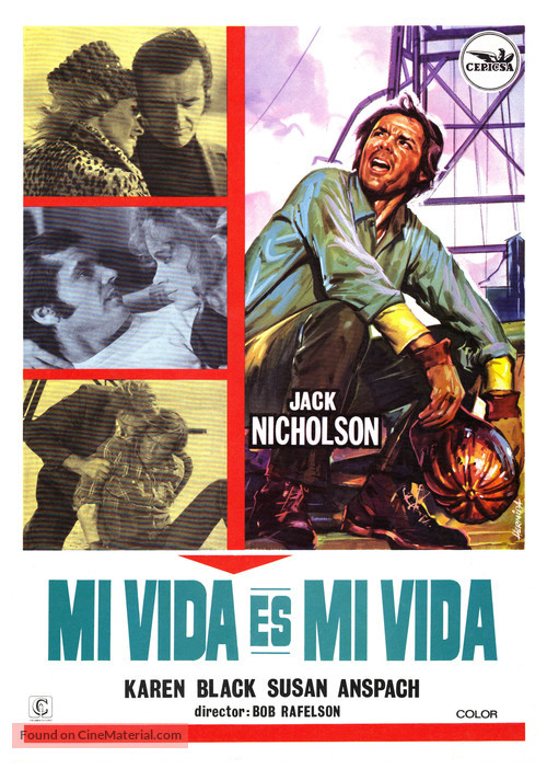 Five Easy Pieces - Spanish Movie Poster