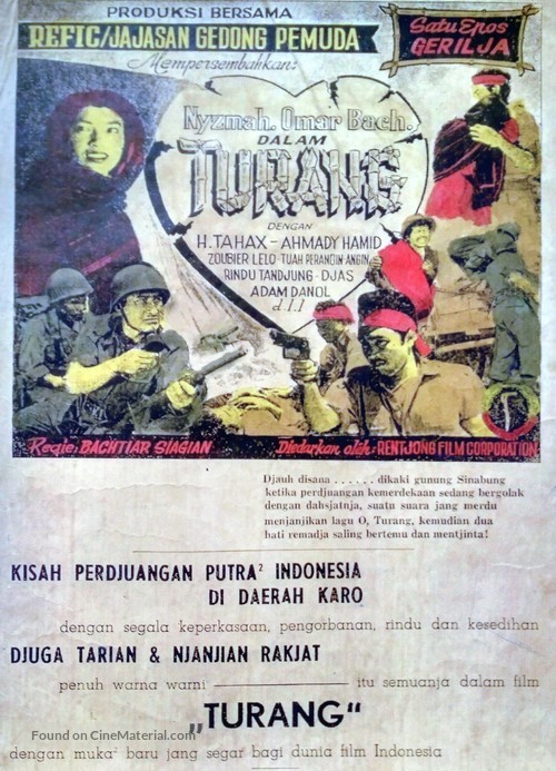 Turang - Indonesian Movie Poster
