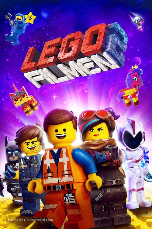 The Lego Movie 2: The Second Part - Danish Movie Cover