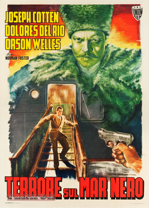 Journey Into Fear - Italian Movie Poster