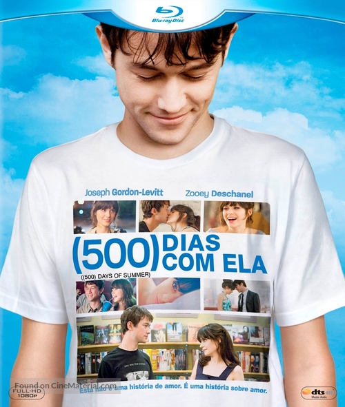 (500) Days of Summer - Brazilian Blu-Ray movie cover