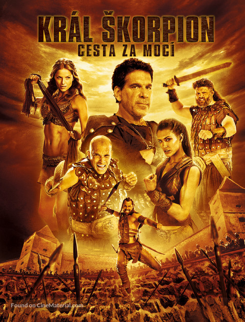 The Scorpion King: The Lost Throne - Czech Movie Poster