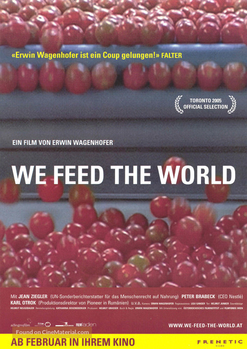 We Feed the World - Swiss Movie Poster