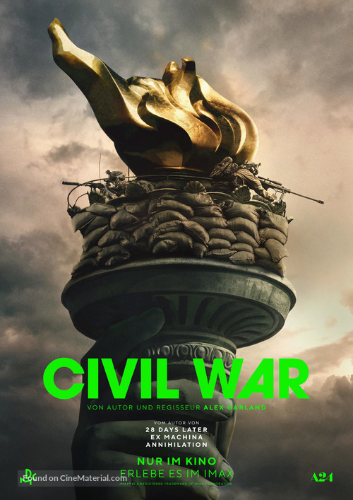 Civil War - German Movie Poster