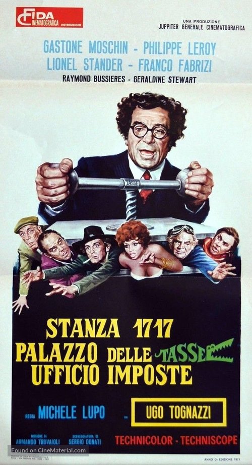 Stanza 17-17 palazzo delle tasse, ufficio imposte - Italian Movie Poster