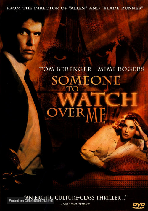 Someone to Watch Over Me - DVD movie cover