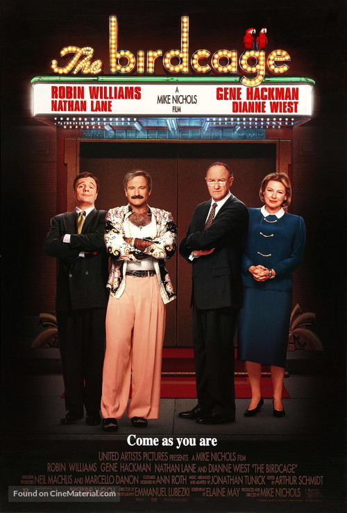 The Birdcage - Movie Poster