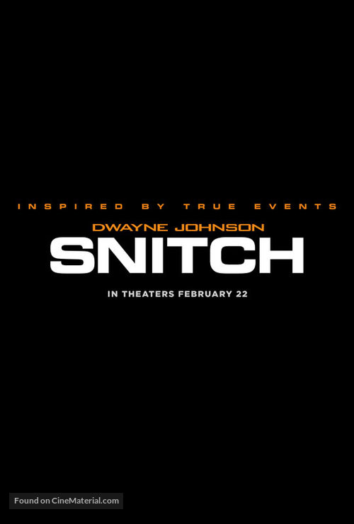 Snitch - Movie Poster