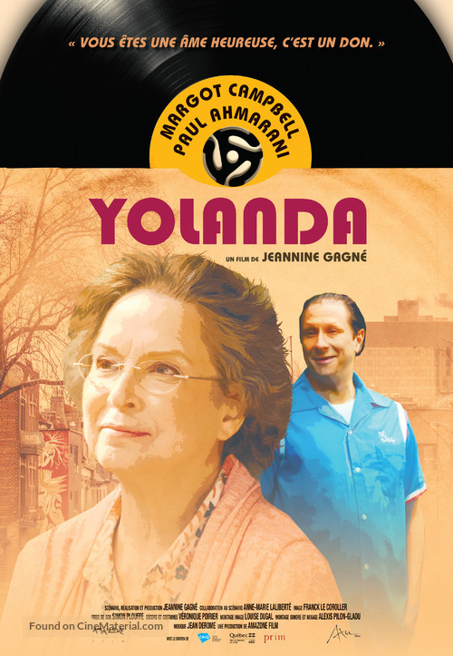 Yolanda - Canadian Movie Poster