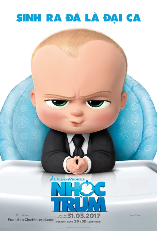 The Boss Baby - Vietnamese Movie Poster