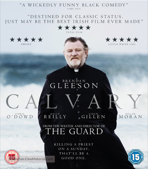 Calvary - British Blu-Ray movie cover