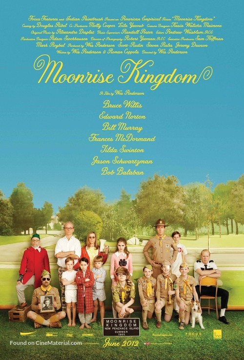 Moonrise Kingdom - Canadian Movie Poster