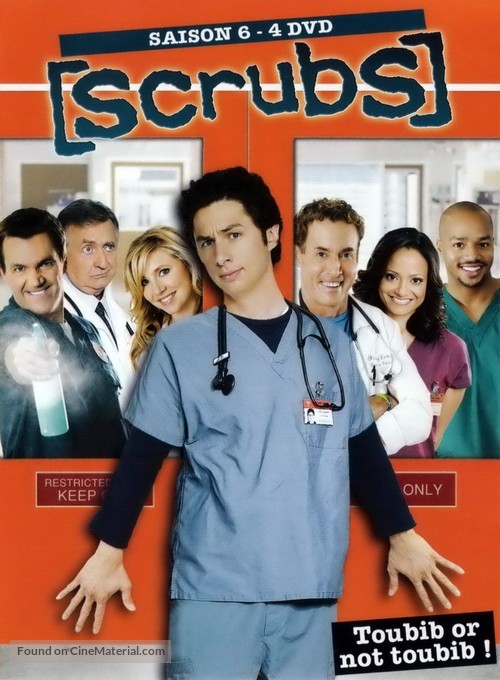 &quot;Scrubs&quot; - French DVD movie cover