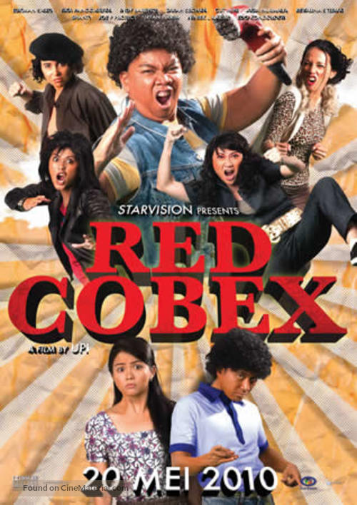 Red CobeX - Indonesian Movie Poster
