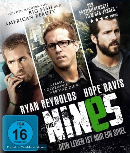 The Nines - German Blu-Ray movie cover