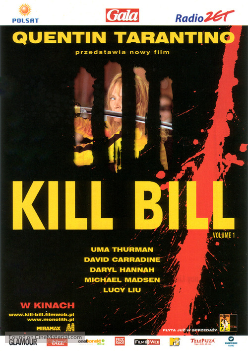 Kill Bill: Vol. 1 - Polish Movie Poster