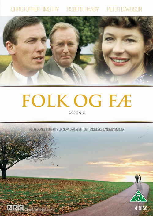 &quot;All Creatures Great and Small&quot; - Danish DVD movie cover