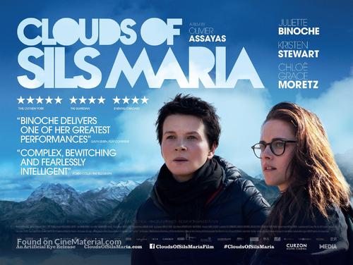Clouds of Sils Maria - British Movie Poster