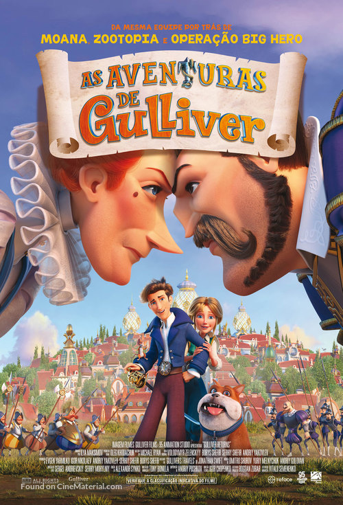 Gulliver Returns - Brazilian Movie Poster