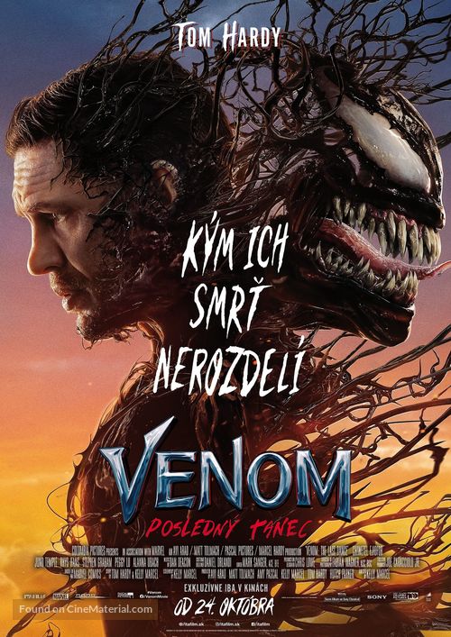 Venom: The Last Dance - Slovak Movie Poster