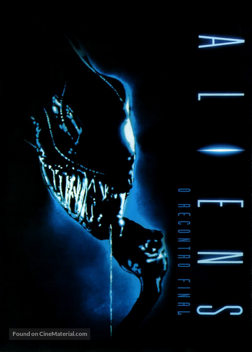 Aliens - Portuguese DVD movie cover