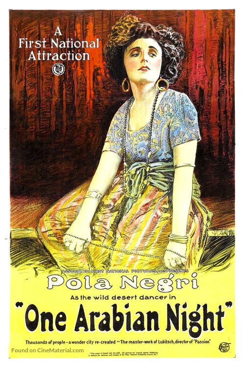 Sumurun - Movie Poster