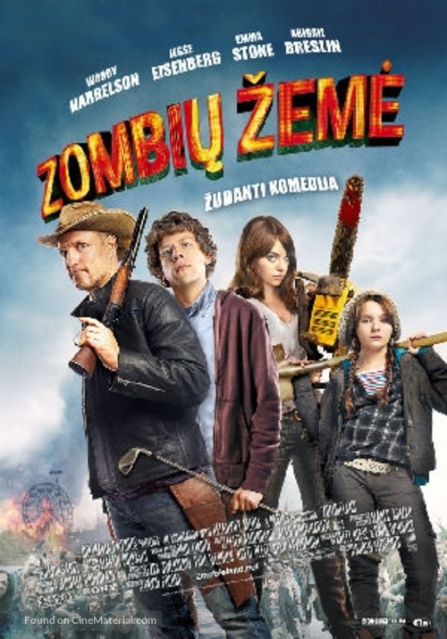Zombieland - Lithuanian Movie Poster
