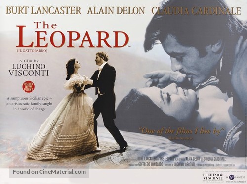 Il gattopardo - British Re-release movie poster