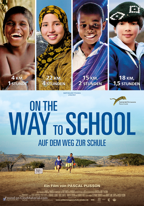 Sur le chemin de l&#039;&eacute;cole - Swiss Movie Poster