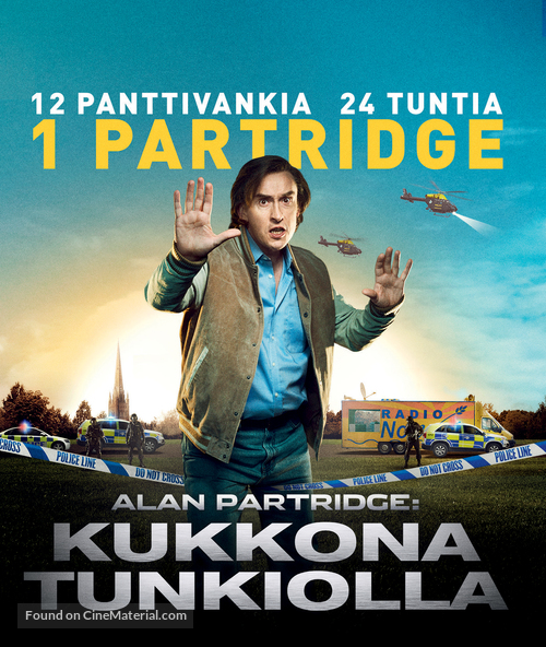 Alan Partridge: Alpha Papa - Finnish Blu-Ray movie cover