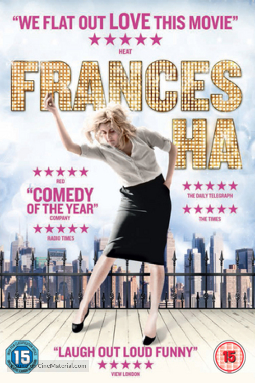Frances Ha - British DVD movie cover