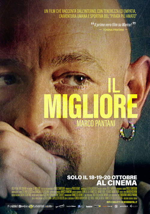 Il migliore: Marco Pantani - Italian Movie Poster