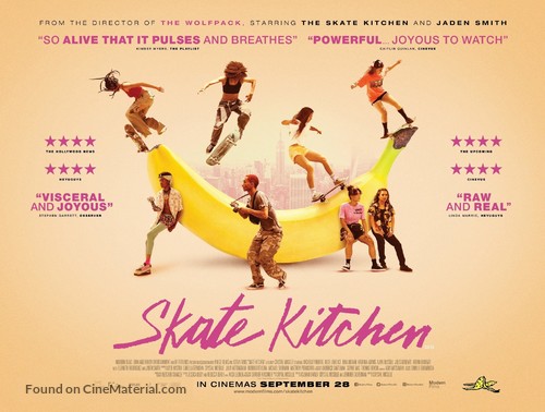 Skate Kitchen - British Movie Poster