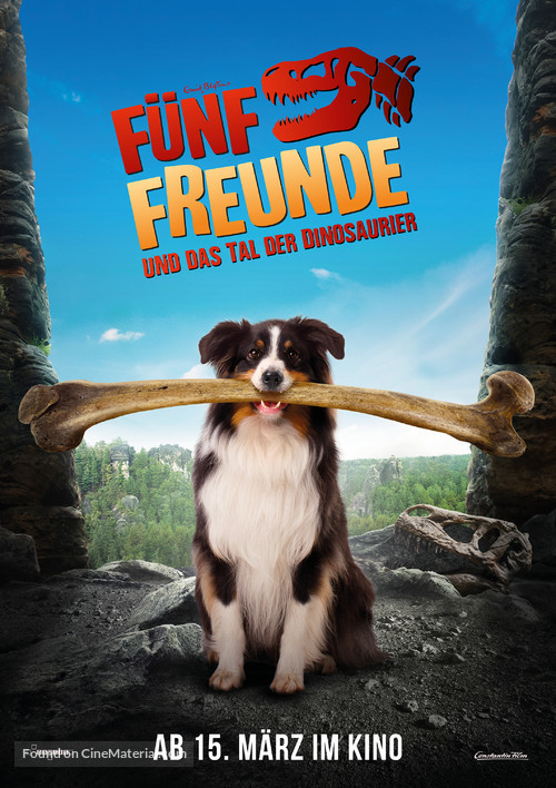 F&uuml;nf Freunde und das Tal der Dinosaurier - German Movie Poster