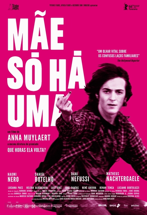 M&atilde;e s&oacute; h&aacute; uma - Brazilian Movie Poster