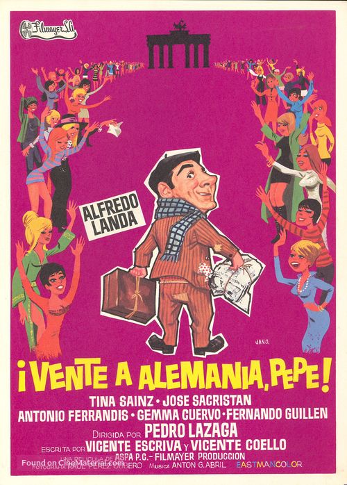 Vente a Alemania, Pepe - Spanish Movie Poster
