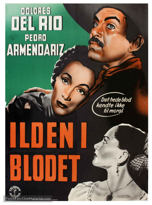 La malquerida - Danish Movie Poster