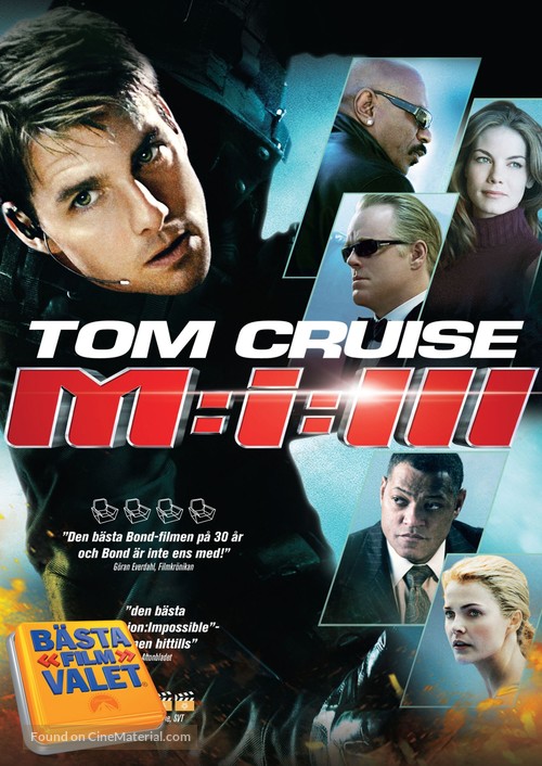 Mission: Impossible III - Swedish DVD movie cover