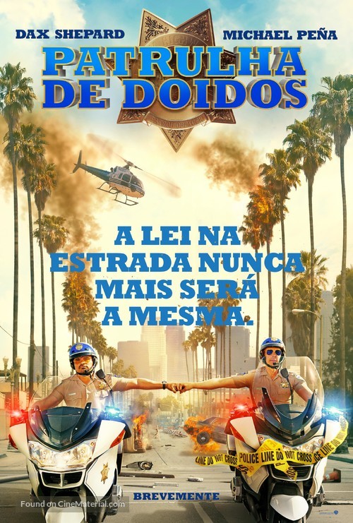 CHiPs - Portuguese Movie Poster