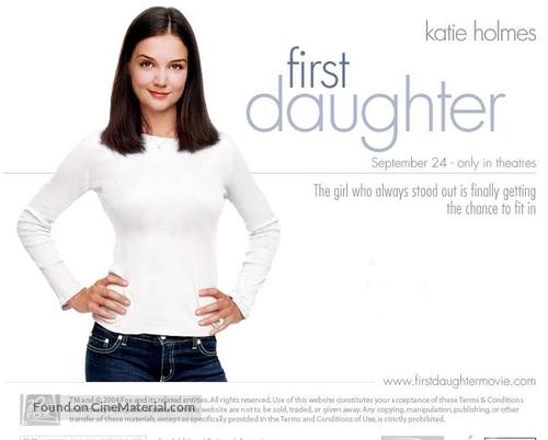 First Daughter - British Movie Poster