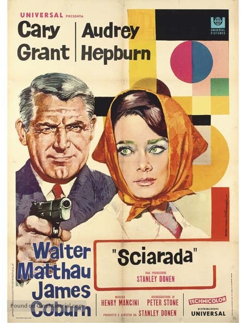 Charade - Italian Movie Poster