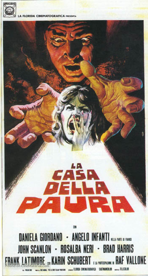 Casa della paura, La - Italian Movie Poster