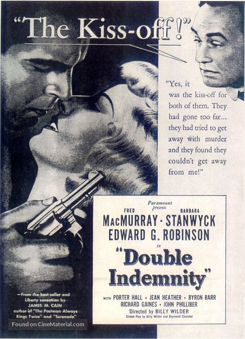 Double Indemnity - poster