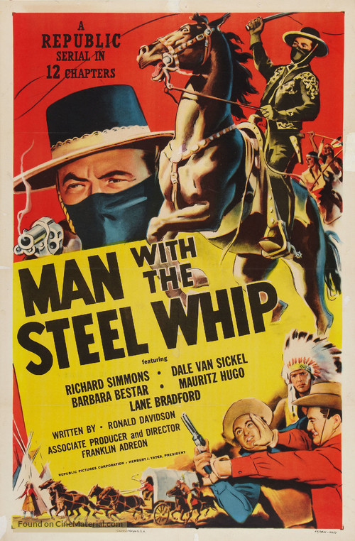 Man with the Steel Whip - Movie Poster