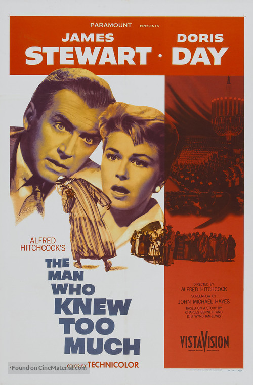 The Man Who Knew Too Much - Movie Poster